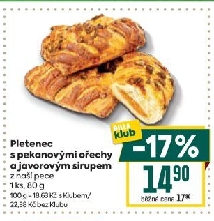 Pletenec plněný