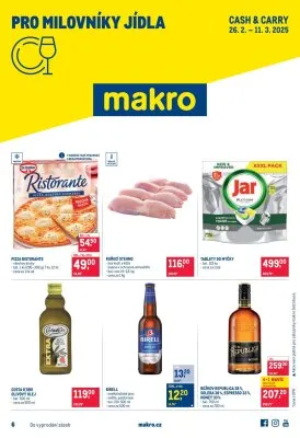 akční leták Makro 26.2.2025-11.3.2025