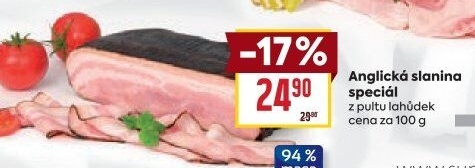 Anglická slanina speciál LE&amp