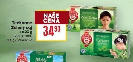 Čaj zelený Teekanne