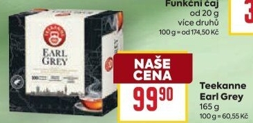 Černý čaj Earl Grey Teekanne