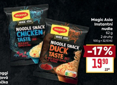 Instantní nudle snack Magic Asia Maggi