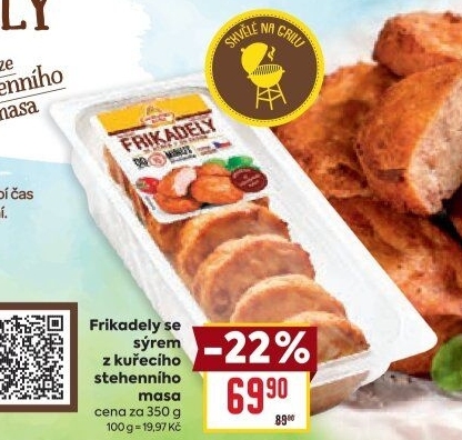 Kuřecí Frikadely Vodňanské kuře