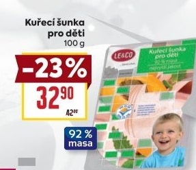 Kuřecí šunka dětská LE&amp