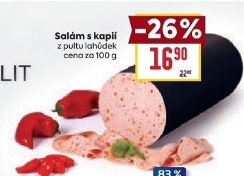 Salám s kapií LE&amp