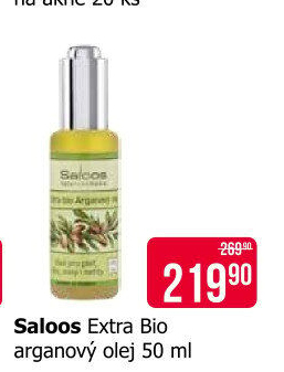 Arganový olej extra bio Saloos