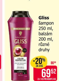 Balzám na vlasy Gliss Schwarzkopf