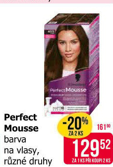 Barva na vlasy Perfect Mousse Schwarzkopf