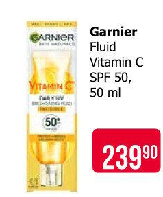 Fluid pleťový Vitamin C SPF 50+ Garnier