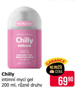 Intimní gel Intima Chilly