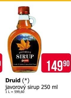Javorový sirup Druid