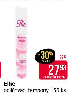 Odličovací tampony Ellie