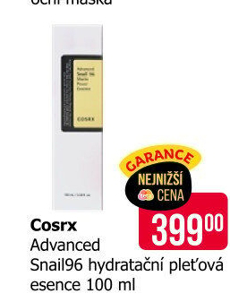 Pleťová esence Advanced Snail 96 COSRX