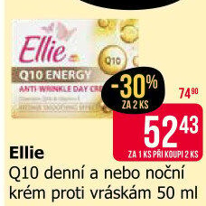 Pleťový krém proti vráskám Q10 Energy Ellie