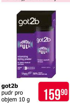 Pudr na vlasy Got2b Schwarzkopf