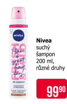 Suchý šampon Nivea