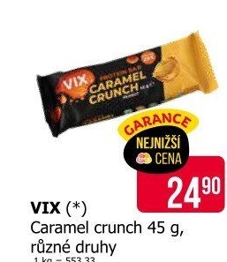 Tyčinka proteinová crunch Vix