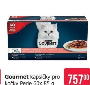 Kapsičky pro kočky Perle Gourmet Purina