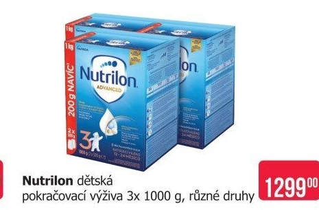 Kojenecká výživa Nutrilon Advanced