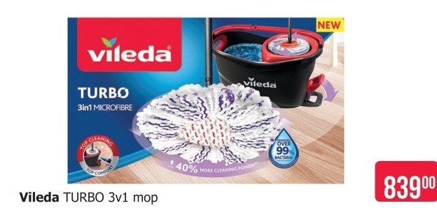 Mop set Turbo 3v1 Vileda