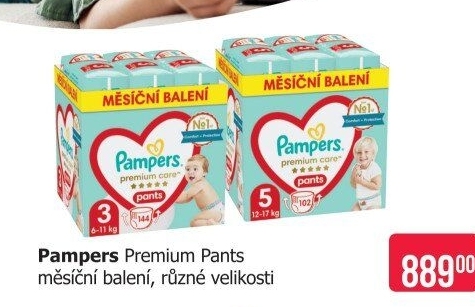Pleny dětské Pampers Pants Premium Care