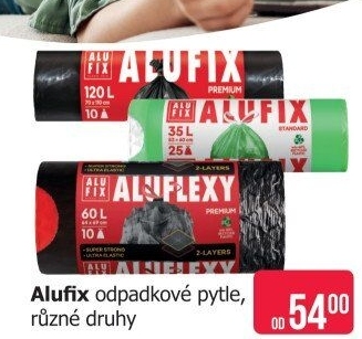 Pytle na odpadky AluFix