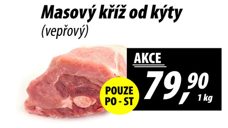 Masový kříž od kýty vepřový