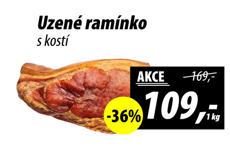 Uzené ramínko s kostí