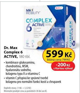 Doplněk stravy Complex 6 Active Dr.Max