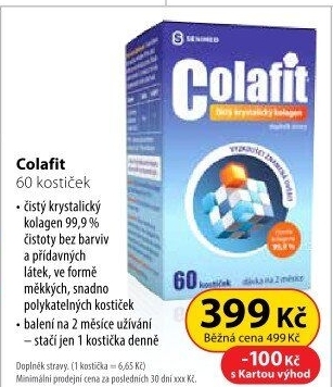 Doplněk stravy na klouby Colafit