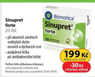 Sinupret forte 20 obalených tablet