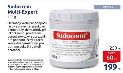 Krém na ekzém a akné Multi Expert Sudocrem