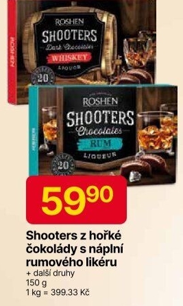 Bonboniéra Shooters Roshen