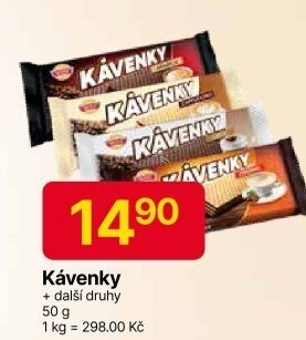 Oplatky Kávenky Sedita