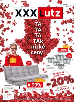 akční leták XXXLutz 3.3.2025-16.3.2025