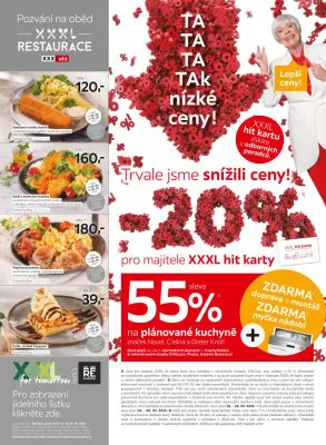 akční leták XXXLutz 3.3.2025-16.3.2025