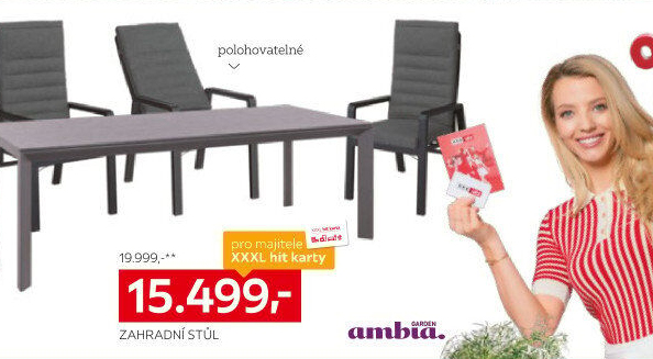 ZAHRADNÍ STŮL
