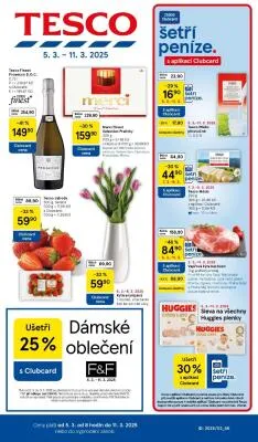 akční leták Tesco 5.3.2025-11.3.2025