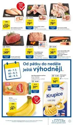 akční leták Tesco 5.3.2025-11.3.2025