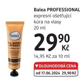 Kúra na vlasy Professional Express Balea