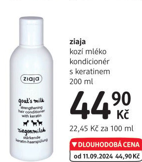 Šampon kozí Ziaja