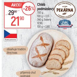 Chléb podmáslový