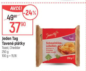 Sýr tavený plátky Jeden Tag