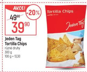 Tortilla chips Jeden Tag