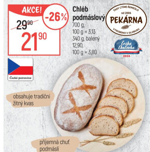 Chléb podmáslový