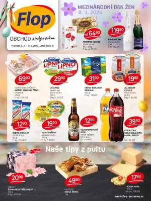 akční leták FLOP 5.3.2025-11.3.2025