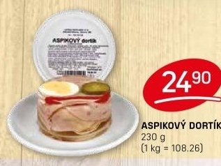 Aspikový dort