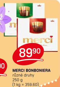 Bonboniéra Merci