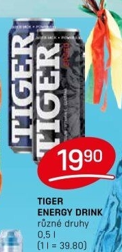 Energetický nápoj Tiger