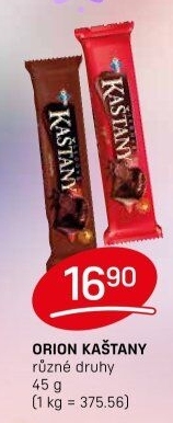 Ledové kaštany Orion
